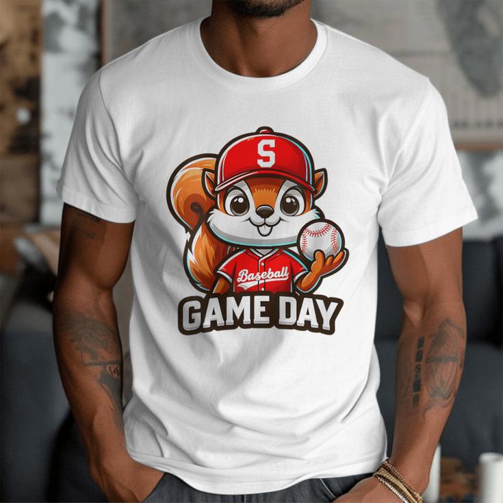 Game Day Baseball Dad Baseball Mam Father's Day Men T-Shirt