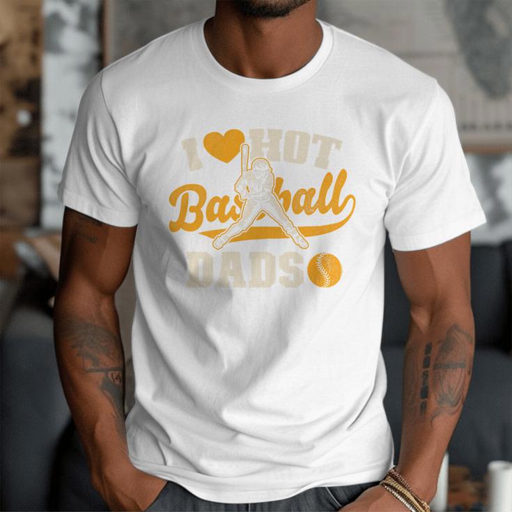 I Love Hot Baseball Dads Baseball Lovers Players Premium Men T-Shirt I Love Hot Baseball Dads Baseball Lovers Players Premium Men T-Shirt