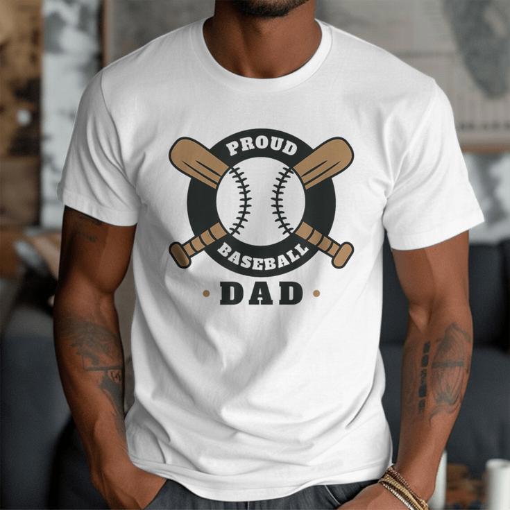 Proud Baseball Dad Men T-Shirt Proud Baseball Dad Men T-Shirt