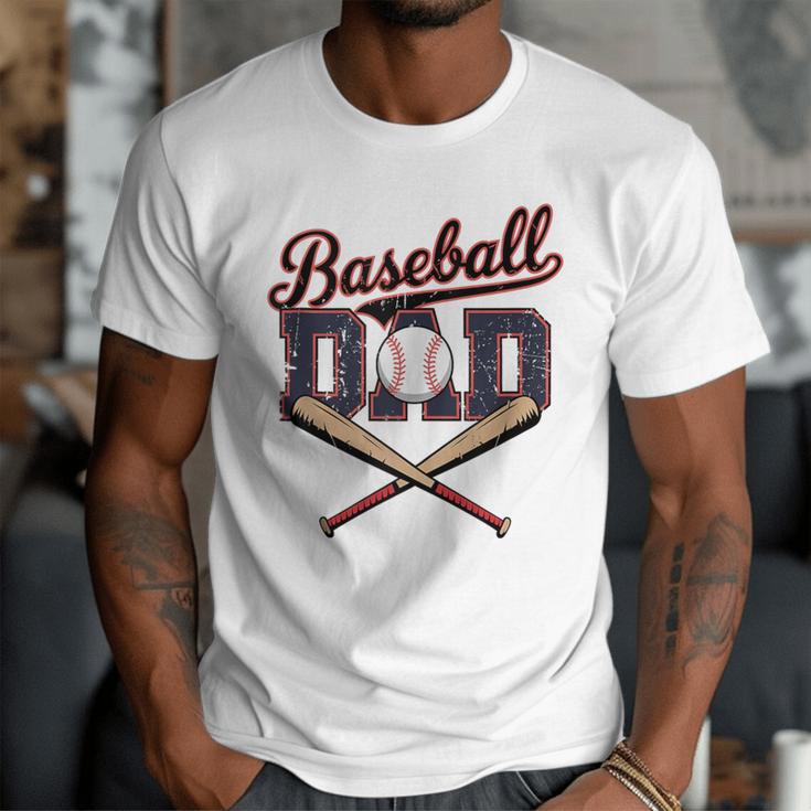 Vintage Baseball Dad For Game Day Father's Day Toddler Kids Men T-Shirt Vintage Baseball Dad For Game Day Father's Day Toddler Kids Men T-Shirt