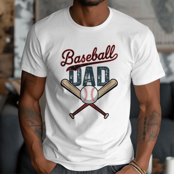 Vintage Baseball Dad Happy Fathers Day Players Toddler Kids Men T-Shirt Vintage Baseball Dad Happy Fathers Day Players Toddler Kids Men T-Shirt