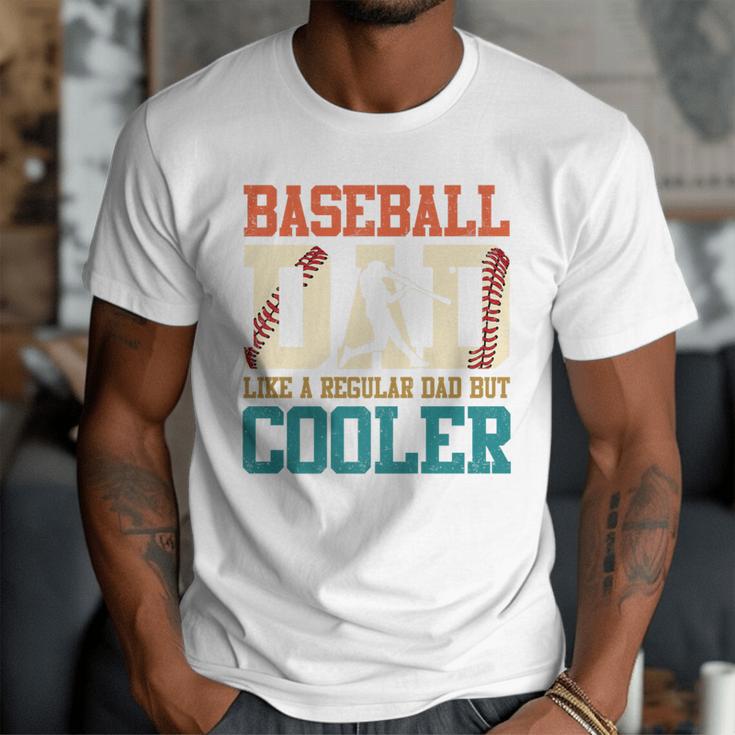 Vintage Baseball Dad Like a Regular Dad But Cooler Men Premium Men T-Shirt