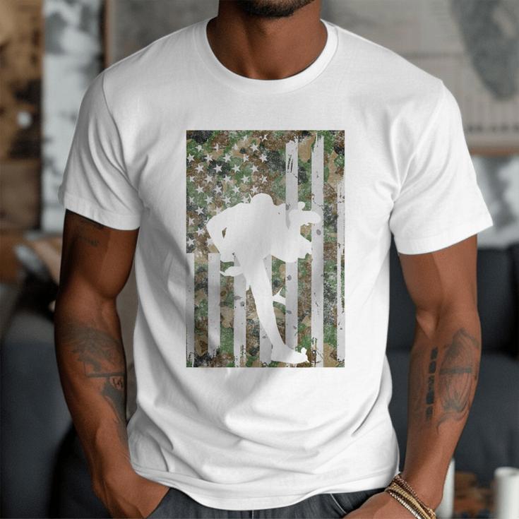 Vintage Baseball US Camouflage Flag Tee Baseball Dad Player Premium Tri-Blend Men T-Shirt Vintage Baseball US Camouflage Flag Tee Baseball Dad Player Premium Tri-Blend Men T-Shirt