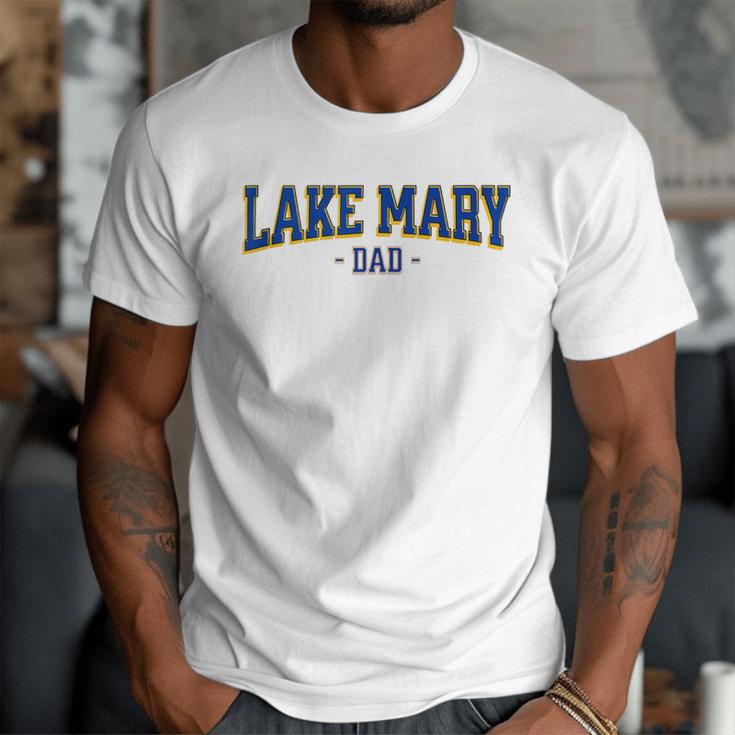Vintage Lake Mary Florida Baseball Dad Lovers An Fans Men T-Shirt