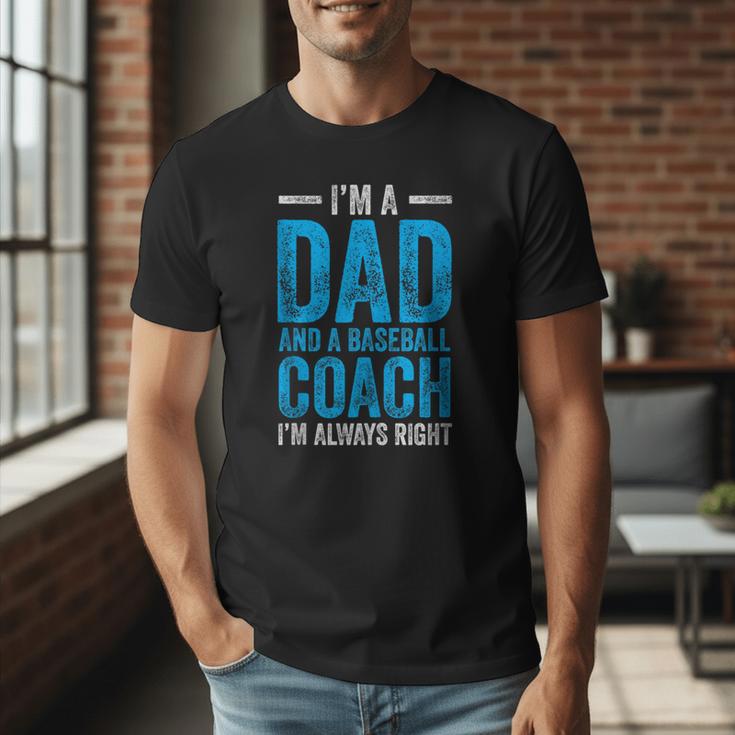 Baseball Dad Coach Father's Day Men T-Shirt Baseball Dad Coach Father's Day Men T-Shirt