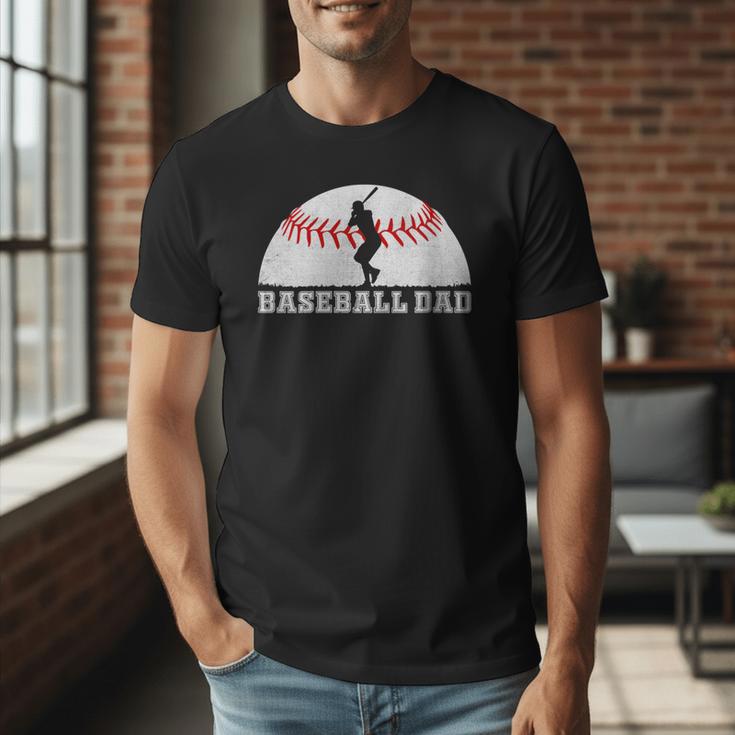 Baseball Dad Father's Day Men Sports Lover Men T-Shirt Baseball Dad Father's Day Men Sports Lover Men T-Shirt