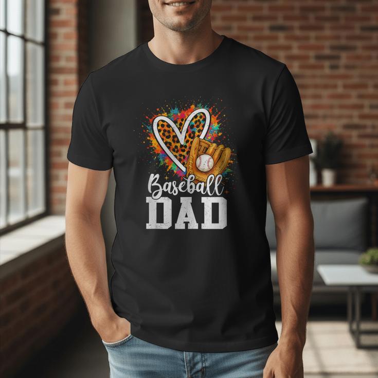 Baseball Dad Fathers Day Men T-Shirt Baseball Dad Fathers Day Men T-Shirt