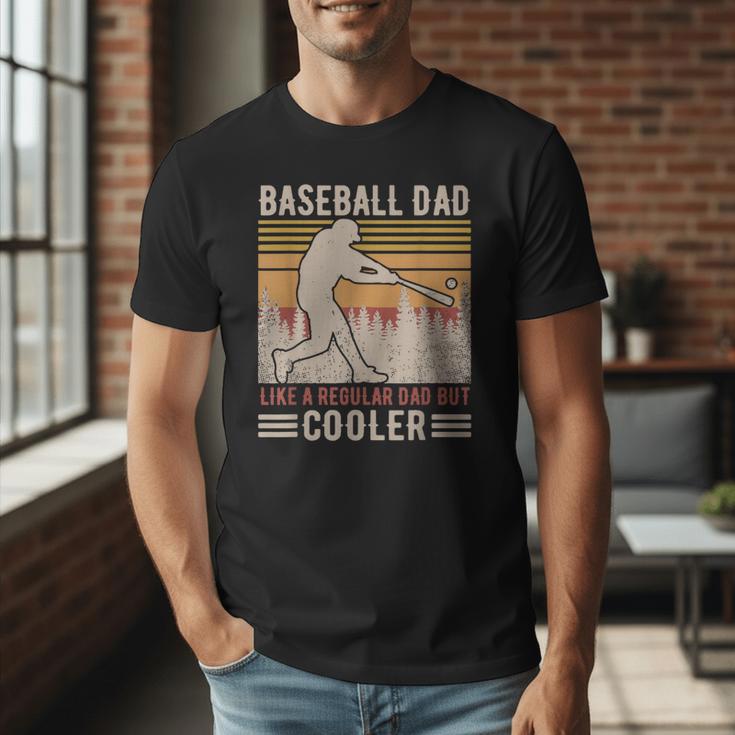 Baseball Dad Like Regular But Cooler Coach Player Fans Men T-Shirt Baseball Dad Like Regular But Cooler Coach Player Fans Men T-Shirt