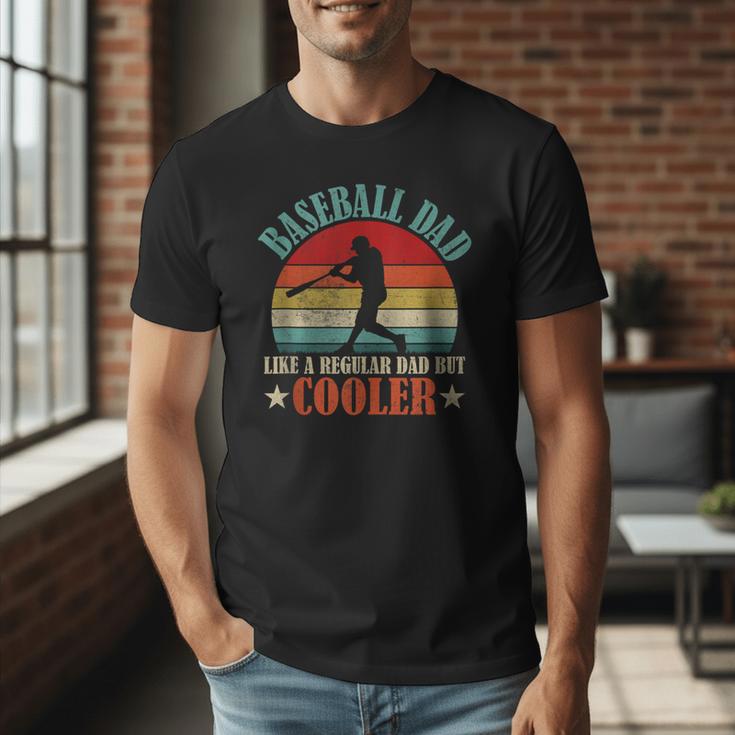 Baseball Dad Like A Regular Dad But Cooler Father's Day Men T-Shirt Baseball Dad Like A Regular Dad But Cooler Father's Day Men T-Shirt
