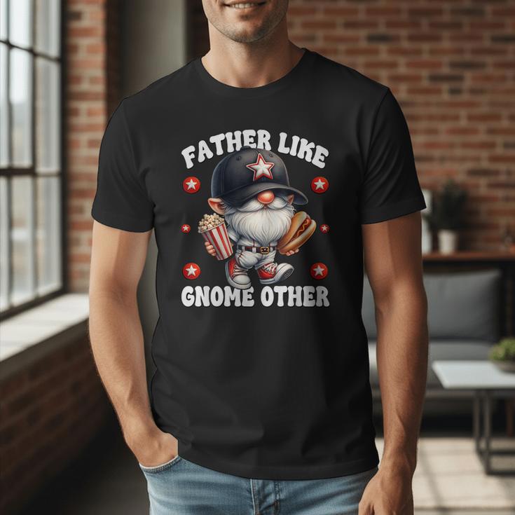Baseball Dad Saying Hot Dog Gnome Pun For Fathers Day Men T-Shirt Baseball Dad Saying Hot Dog Gnome Pun For Fathers Day Men T-Shirt