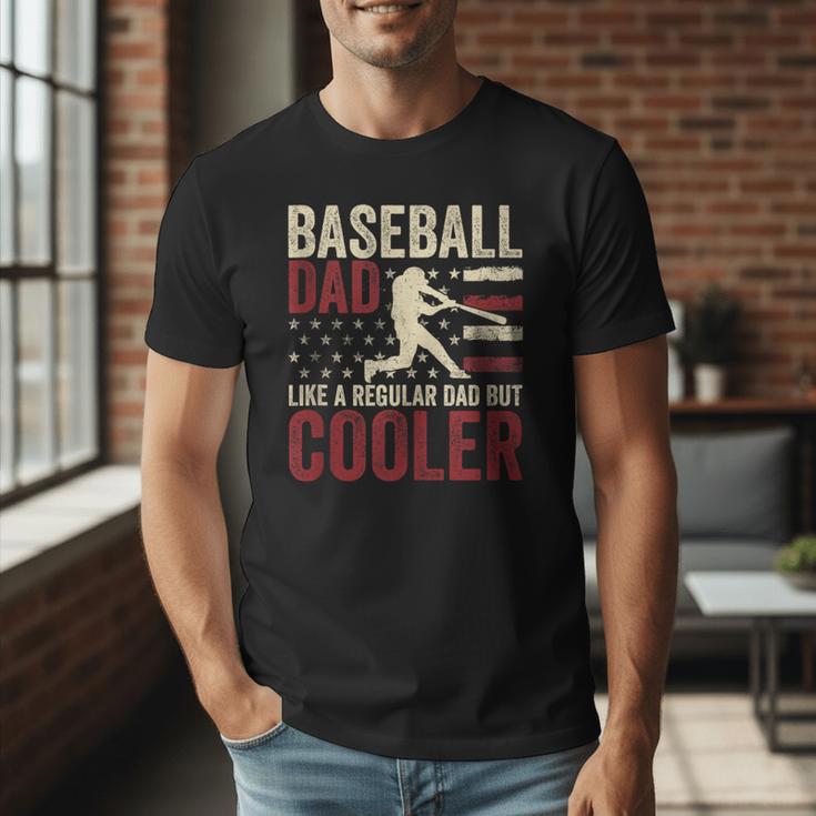Baseball Dad Vintage Baseball Father’s Day Men T-Shirt
