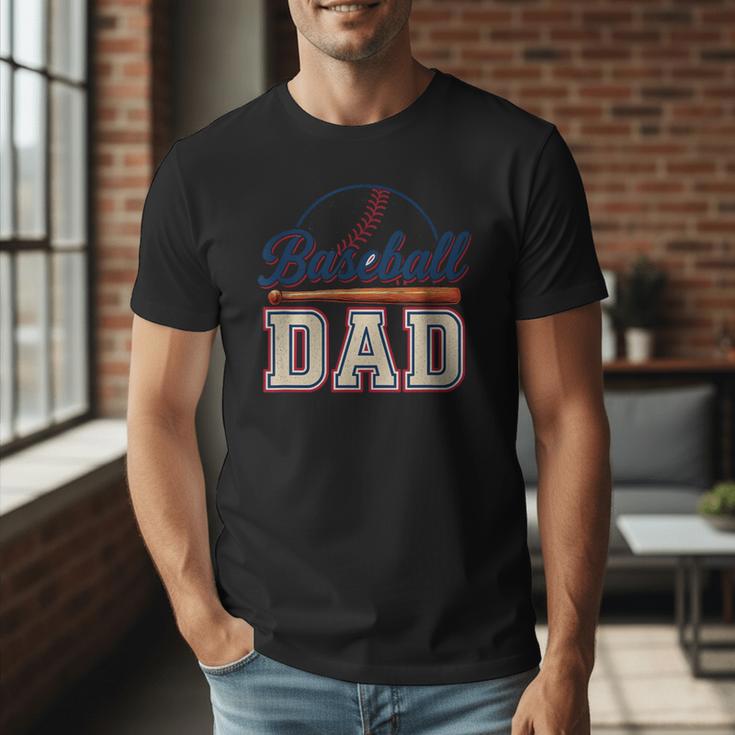Baseball Dad Vintage Sports For Proud Fathers Men T-Shirt Baseball Dad Vintage Sports For Proud Fathers Men T-Shirt