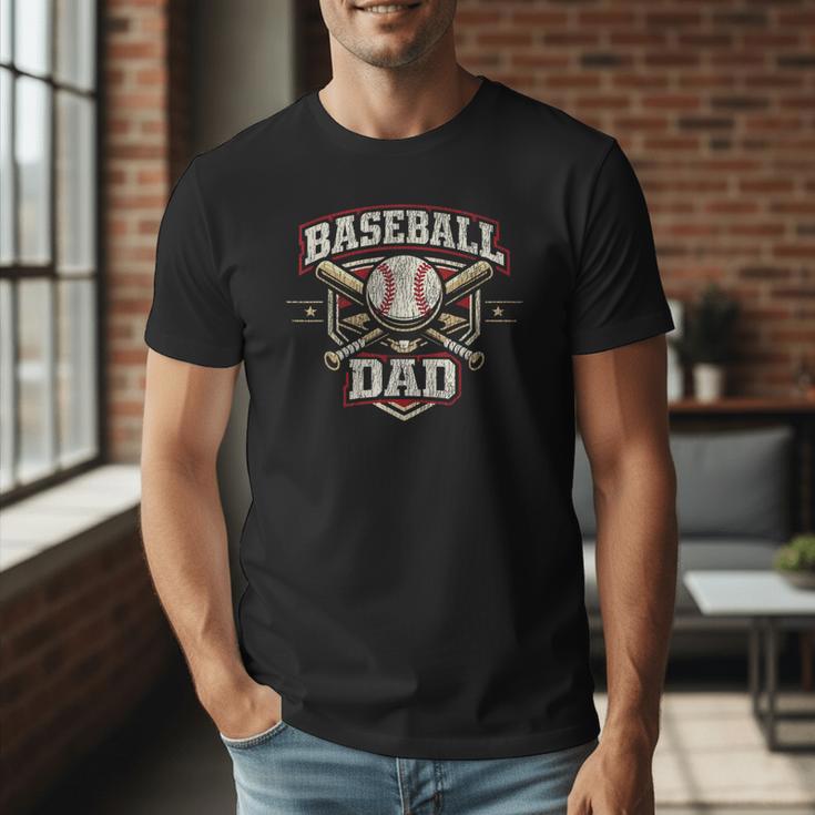 Baseball Fan Dad Father Vintage Baseball Dad Men T-Shirt Baseball Fan Dad Father Vintage Baseball Dad Men T-Shirt