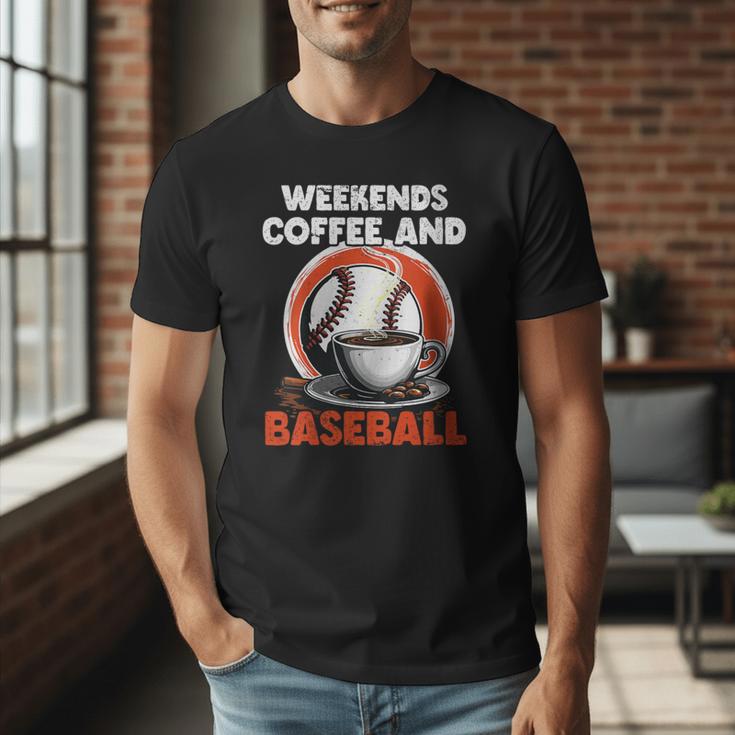 Fathers Day Baseball Dad Parent Men T-Shirt
