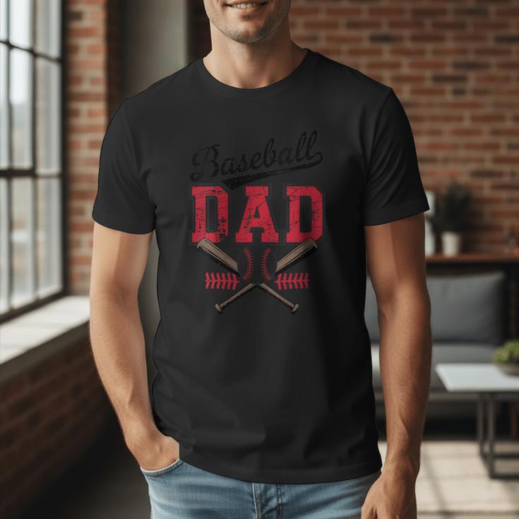 Vintage Baseball Dad Father's Day Game Day Toddlers Men T-Shirt Vintage Baseball Dad Father's Day Game Day Toddlers Men T-Shirt