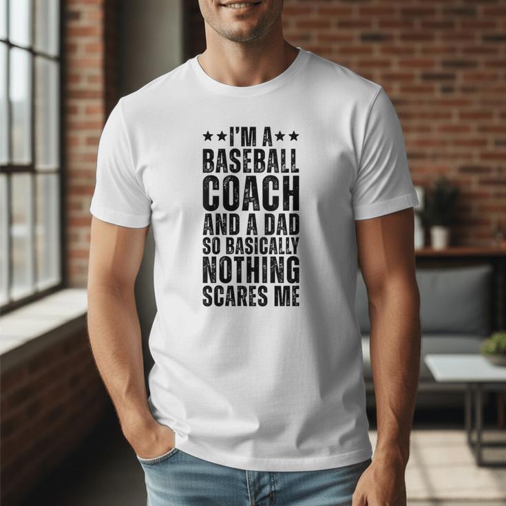 Baseball Coach And A Dad So Basically Baseball Dad Men T-Shirt