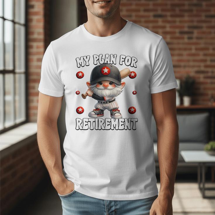 Retired Baseball Dad Coach Gnome For Baseball Retirement Premium Tri-Blend Men T-Shirt Retired Baseball Dad Coach Gnome For Baseball Retirement Premium Tri-Blend Men T-Shirt