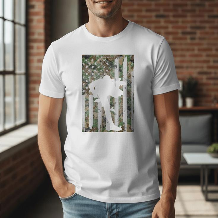 Vintage Baseball US Camouflage Flag Tee Baseball Dad Player Premium Tri-Blend Men T-Shirt Vintage Baseball US Camouflage Flag Tee Baseball Dad Player Premium Tri-Blend Men T-Shirt