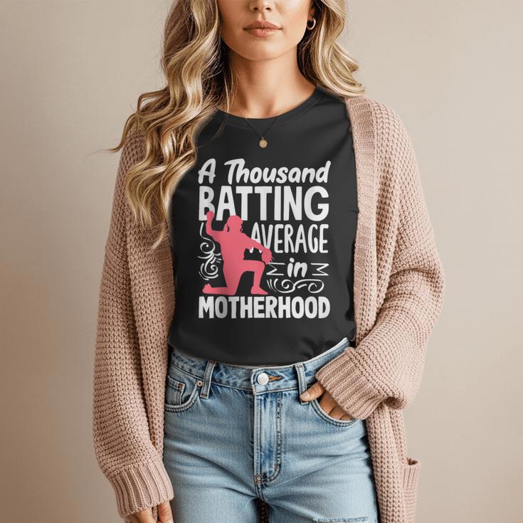 Baseball Mom Heart Ball Graphic Mother's Day Women T-Shirt Baseball Mom Heart Ball Graphic Mother's Day Women T-Shirt