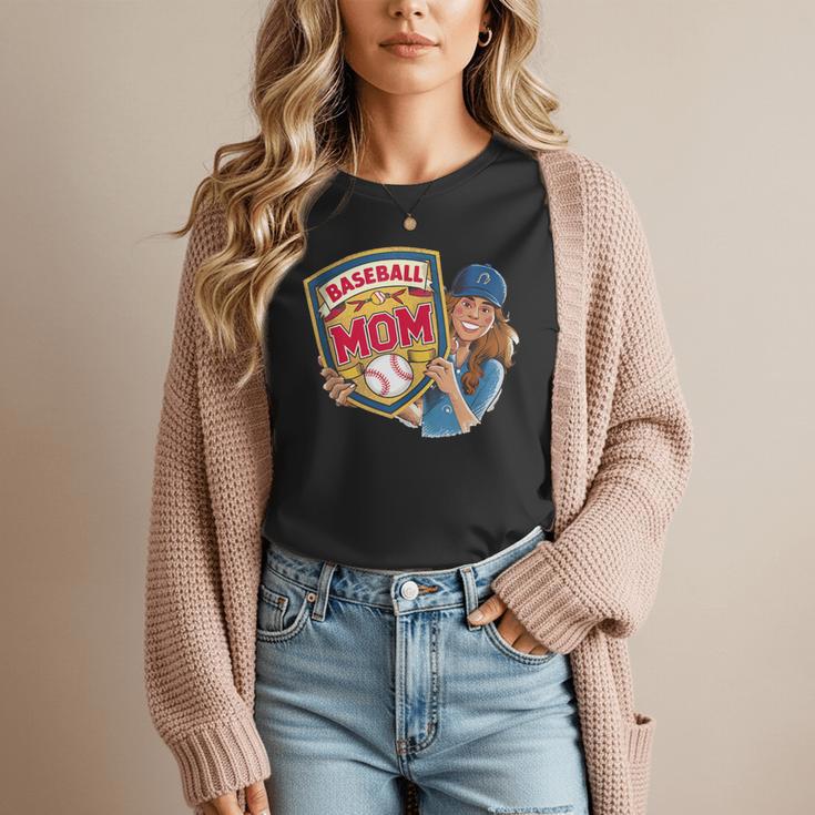 Baseball Mom Mama Mother's In My Baseball Mom Era Women T-Shirt Baseball Mom Mama Mother's In My Baseball Mom Era Women T-Shirt