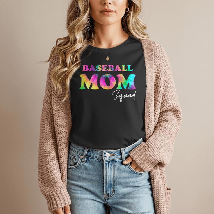 Baseball Mom Squad Tie Dye Cute Ball Mom Women T-Shirt Baseball Mom Squad Tie Dye Cute Ball Mom Women T-Shirt