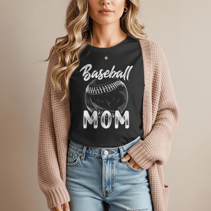 Baseball Mom For Women Family Matching Players Team Mommy Women T-Shirt Baseball Mom For Women Family Matching Players Team Mommy Women T-Shirt