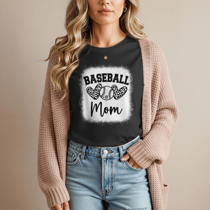 Custom Baseball Mom Number 10 Heart For Mom Women T-Shirt Custom Baseball Mom Number 10 Heart For Mom Women T-Shirt