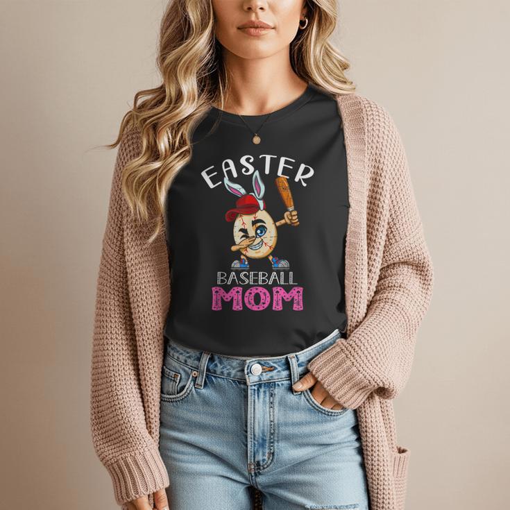 Dabbing Easter Baseball Mom Mother's Day Bunny Sunday Egg Women T-Shirt Dabbing Easter Baseball Mom Mother's Day Bunny Sunday Egg Women T-Shirt