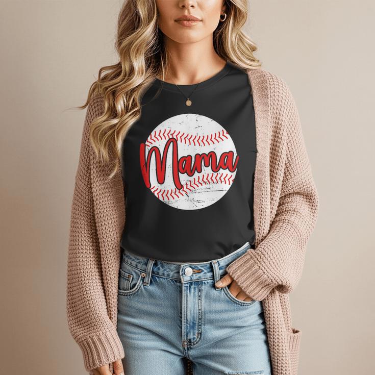 Mama Baseball Mom Women T-Shirt Mama Baseball Mom Women T-Shirt