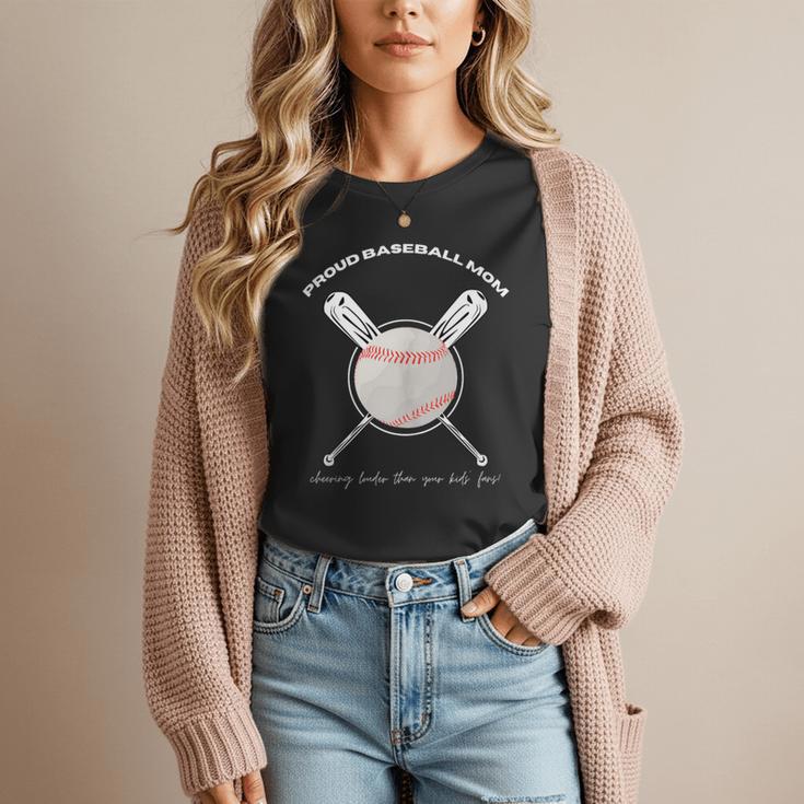 PROUD BASEBALL MOM Women T-Shirt PROUD BASEBALL MOM Women T-Shirt