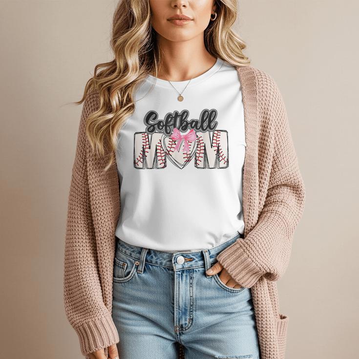 Baseball Mom Coquette Women Girls Baseball Mama Women T-Shirt Baseball Mom Coquette Women Girls Baseball Mama Women T-Shirt