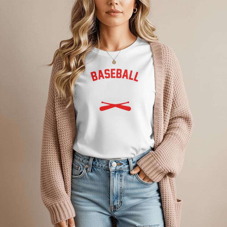 Baseball Mom Baseball Player For Mother's Day Women T-Shirt