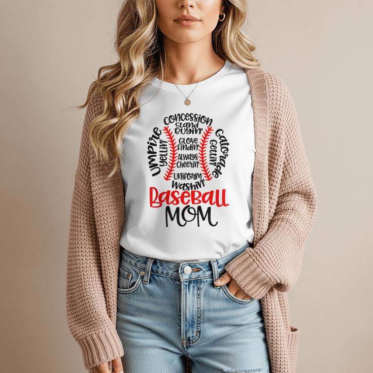 Baseball MomBall Game Mother's Day 2023 Women T-Shirt Baseball MomBall Game Mother's Day 2023 Women T-Shirt