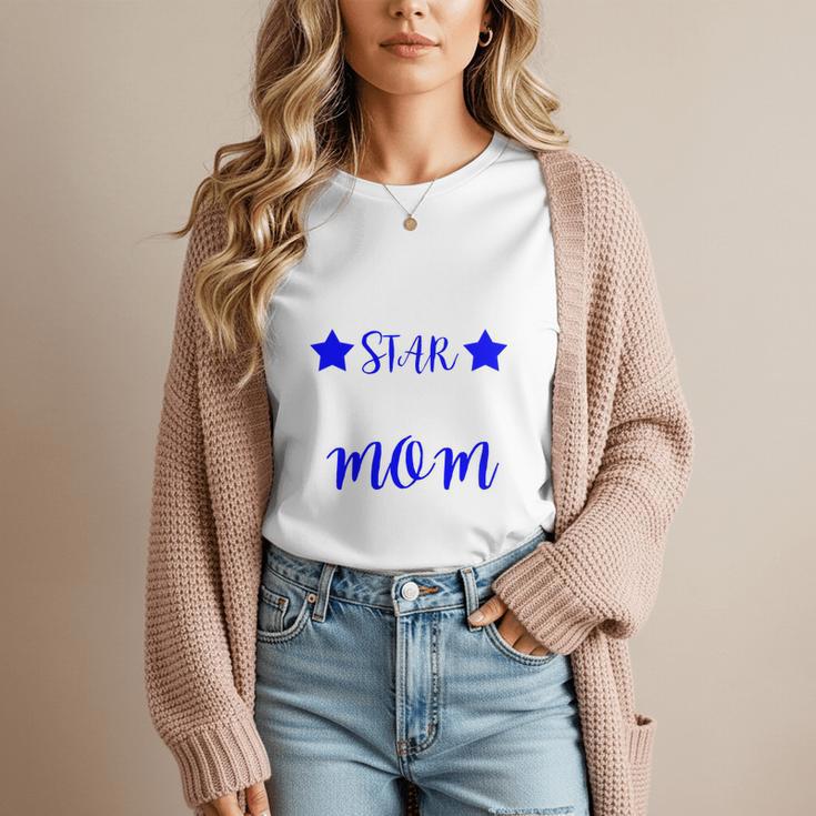 BASEBALL STAR MOM Sporty Design For Proud Baseball Moms Women T-Shirt BASEBALL STAR MOM Sporty Design For Proud Baseball Moms Women T-Shirt
