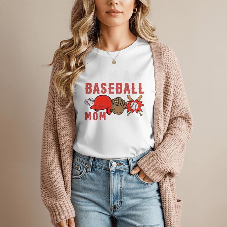 I'm A Baseball Mom Of Course I'm Broke Premium Women T-Shirt I'm A Baseball Mom Of Course I'm Broke Premium Women T-Shirt