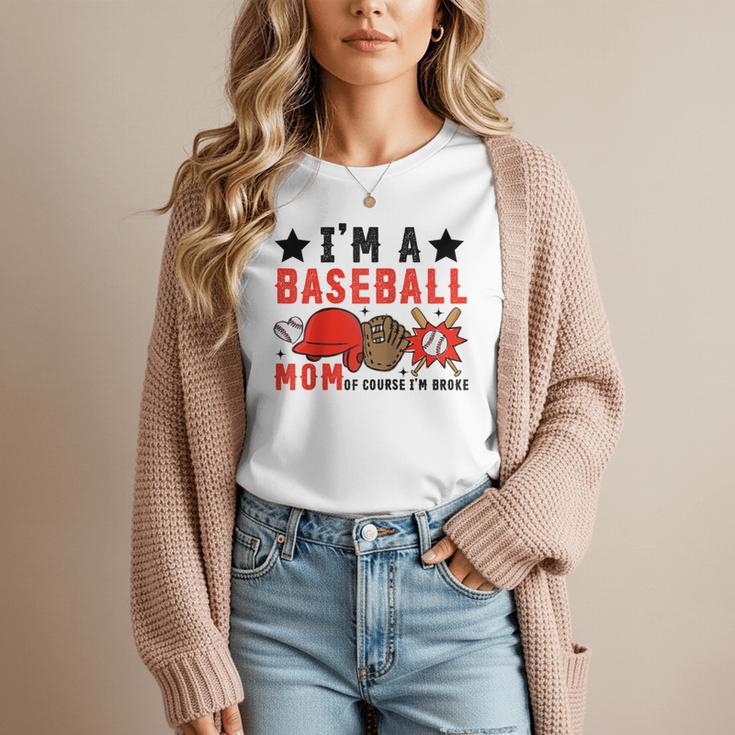 I'm A Baseball Mom Of Course I'm Broke Raglan Baseball Tee Women T-Shirt I'm A Baseball Mom Of Course I'm Broke Raglan Baseball Tee Women T-Shirt