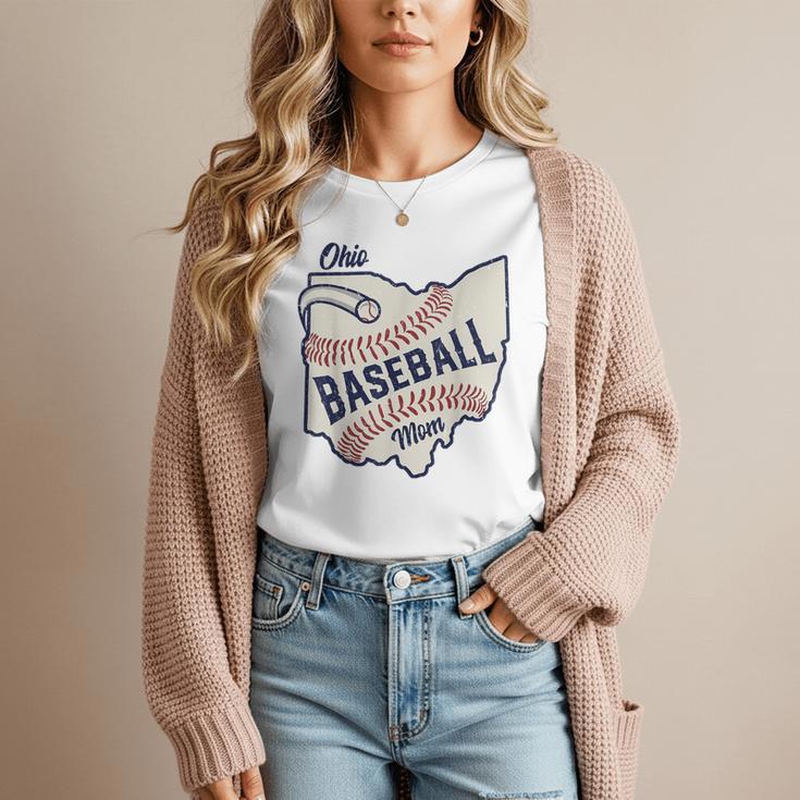 Ohio Baseball Mom Women T-Shirt