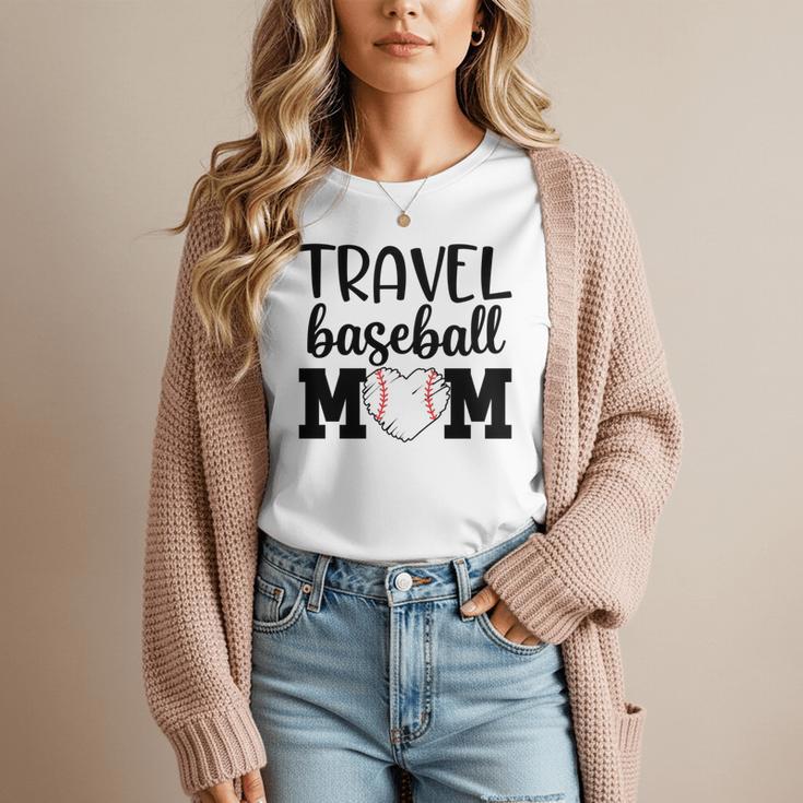 Proud Sports Mom Travel Baseball Mom For Game Day Women T-Shirt Proud Sports Mom Travel Baseball Mom For Game Day Women T-Shirt