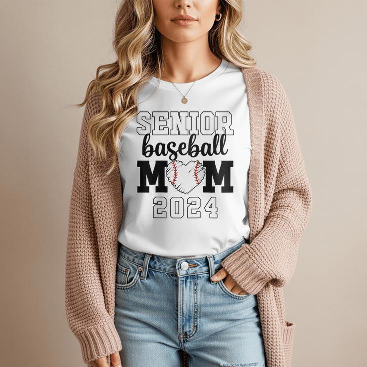 Senior Baseball Mom Class Of 2024 Senior Mom Game Day Raglan Baseball Tee Women T-Shirt Senior Baseball Mom Class Of 2024 Senior Mom Game Day Raglan Baseball Tee Women T-Shirt