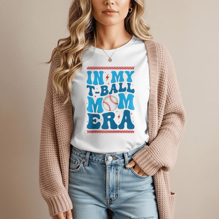 In My T-Ball Mom Era Baseball Mom Groovy Mother's Day Raglan Baseball Tee Women T-Shirt In My T-Ball Mom Era Baseball Mom Groovy Mother's Day Raglan Baseball Tee Women T-Shirt
