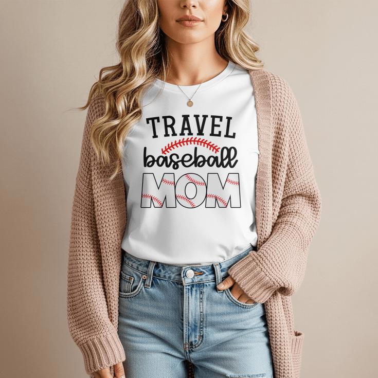 Travel Baseball Mom Sports Mom Baseball Mama Women T-Shirt Travel Baseball Mom Sports Mom Baseball Mama Women T-Shirt