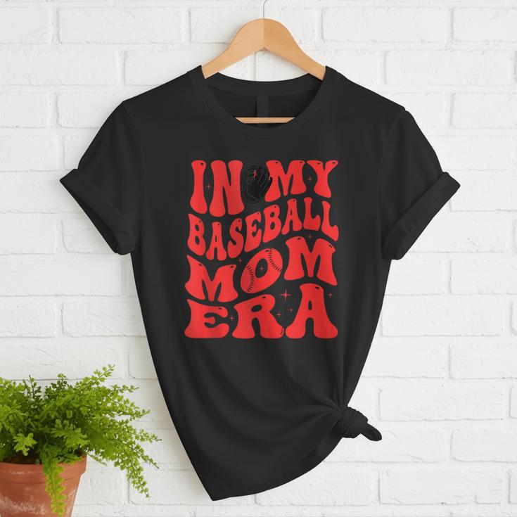 In My Baseball Mom Era Red Women T-Shirt
