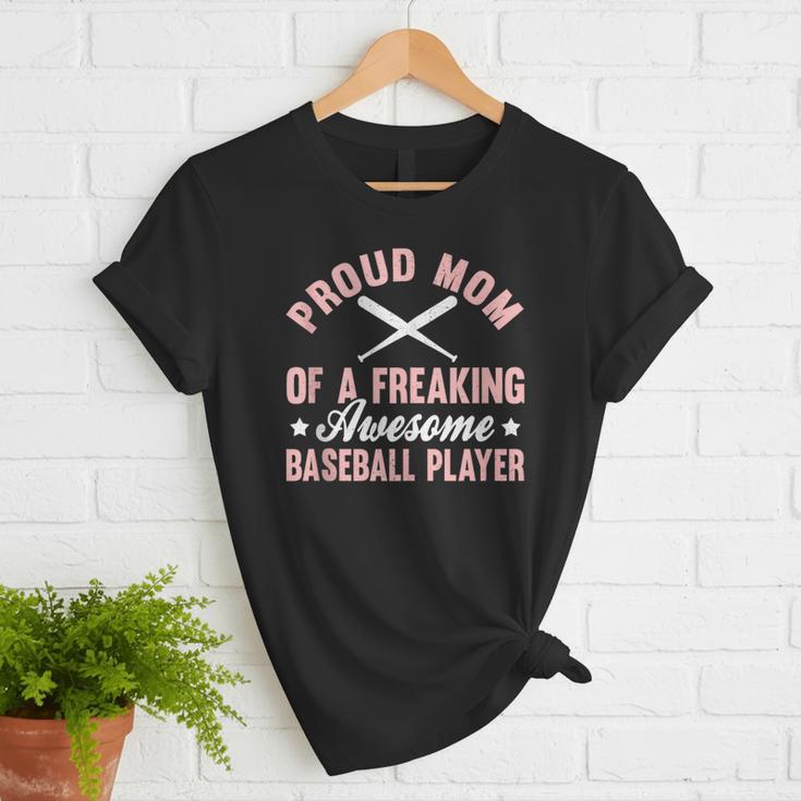 Baseball Player Pitcher Catcher Baseball Mom Mother Women T-Shirt