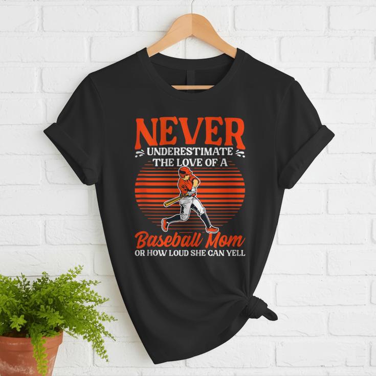 Love Of A Baseball Mom Pitcher Catcher Baseball Player Women T-Shirt Love Of A Baseball Mom Pitcher Catcher Baseball Player Women T-Shirt