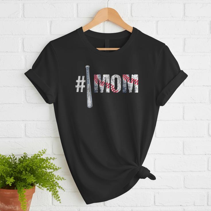 Number One Baseball Mom For Mothers Day Baseball Mommy Women T-Shirt Number One Baseball Mom For Mothers Day Baseball Mommy Women T-Shirt