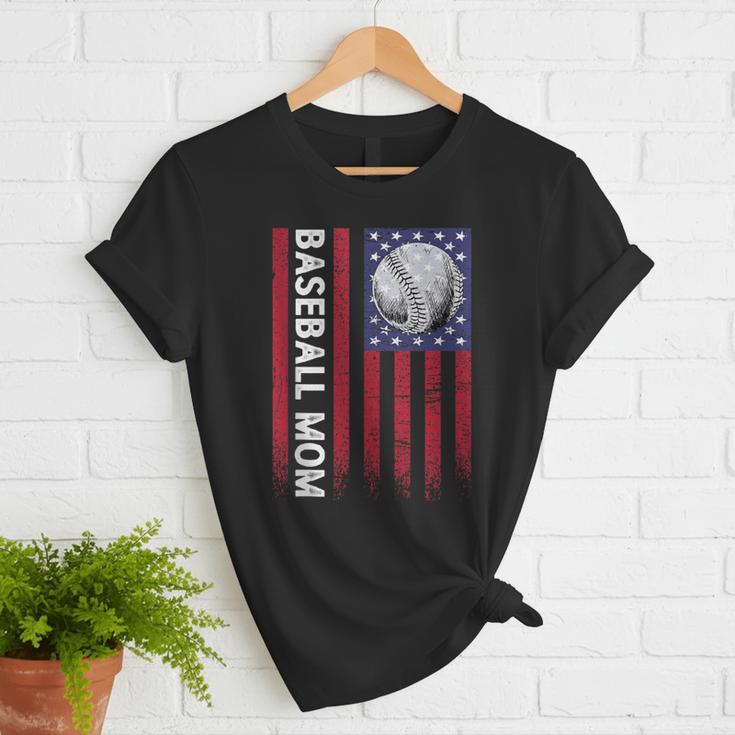 Vintage Baseball Mom Proud Family Summer Baseball Player Women T-Shirt