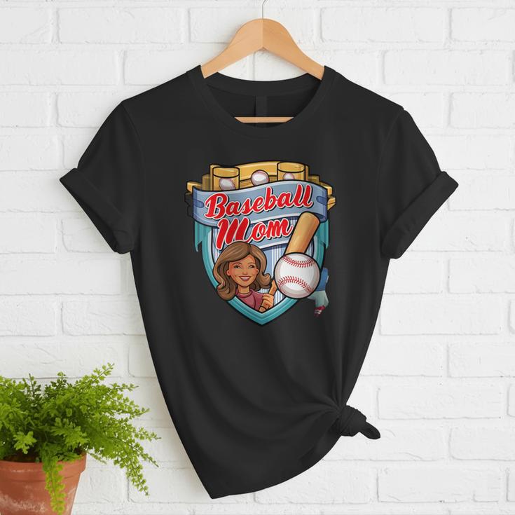 Womens Baseball Mom Mama Mother's In My Baseball Mom Era Women T-Shirt Womens Baseball Mom Mama Mother's In My Baseball Mom Era Women T-Shirt