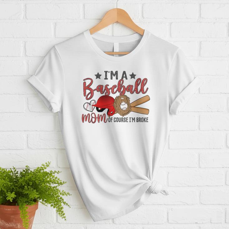 Ball Mom I'm A Baseball Mom Baseball Mom Women T-Shirt
