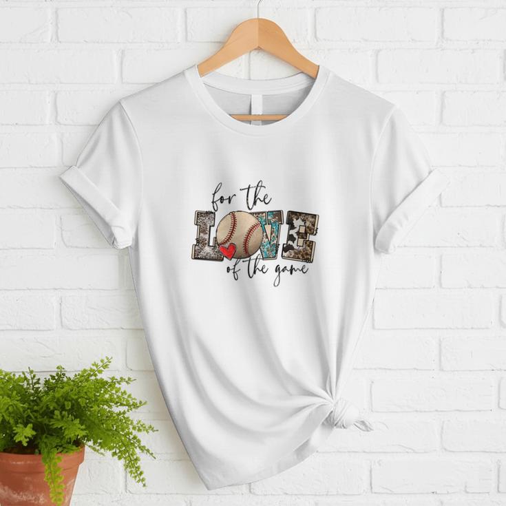 Baseball Mom Leopard For The Love Of The Game Bleached Women Women T-Shirt Baseball Mom Leopard For The Love Of The Game Bleached Women Women T-Shirt