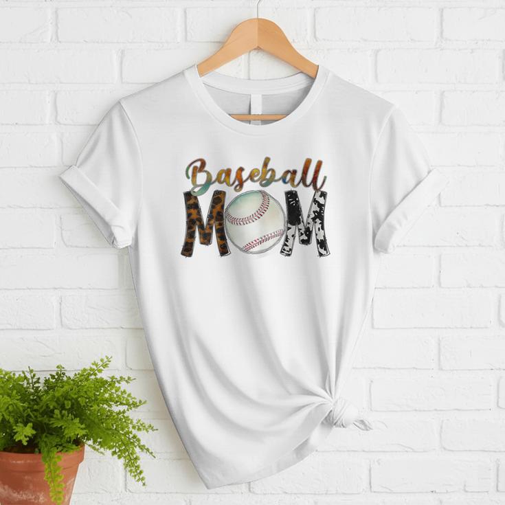 Baseball Mom Mama Mother Women T-Shirt